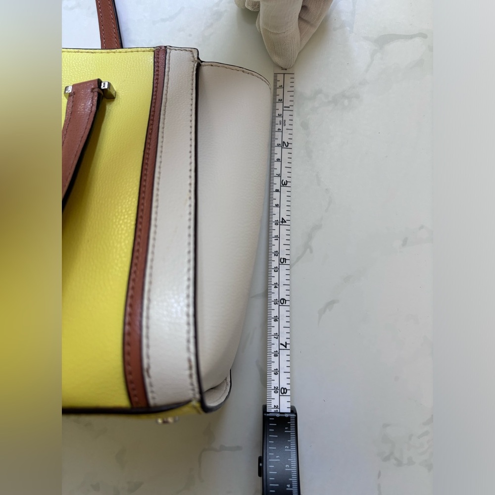 ✨SOLD KATE SPADE New York Small Patterson Drive Geraldine Satchel in Limelight - Picture 16 of 17